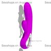 Vibrador con estimulador del clitoris y caga USB